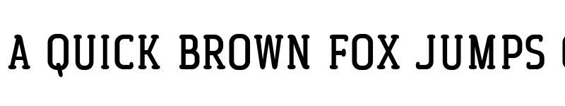 Preview of Westryder Slab Round Regular font