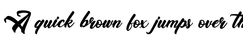 Preview of Westtgonia Barneh Regular font