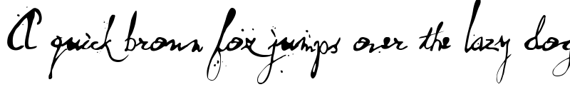 Preview of Wet Dream Regular font