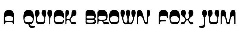 Preview of Wetware Regular font