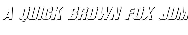 Preview of WhatA-Relief Italic Regular font