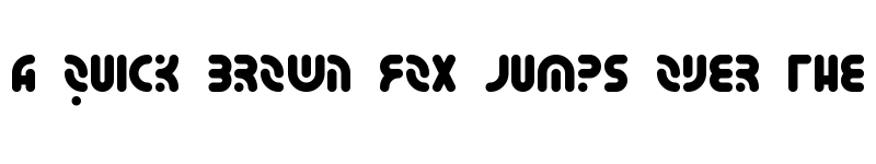 Preview of Whatever BRK Normal font