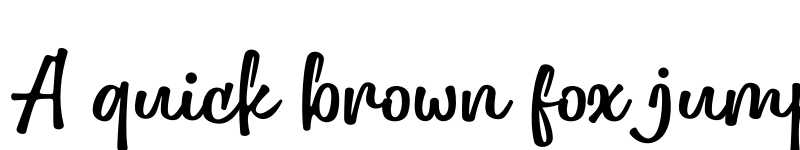 Preview of Whistle Melody Regular font