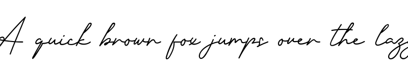 Preview of White Dream Regular font