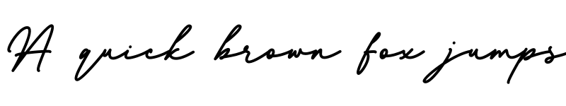 Preview of White Magnolia Regular font