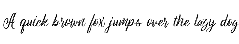 Preview of White Monkey Regular font