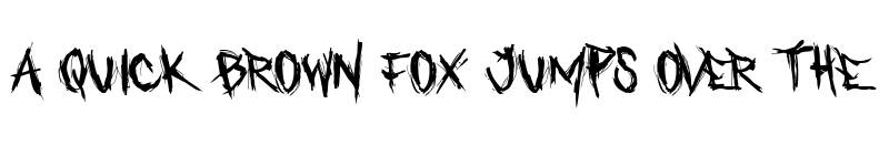 Preview of Who asks Satan Regular font