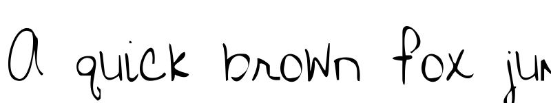 Preview of Who Needs Consistency Regular font