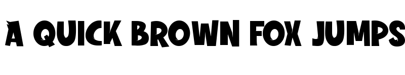 Preview of whoody Regular font