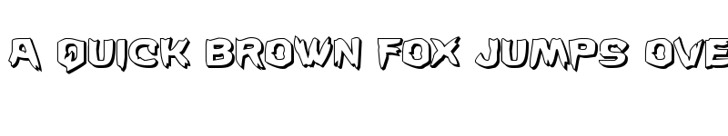 Preview of Wicker Man 3D Regular font