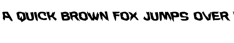 Preview of Wicker Man Leftalic Italic font