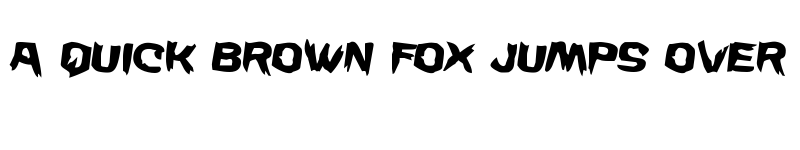 Preview of Wicker Man Rotated 2 Regular font