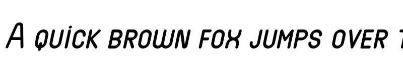 Preview of Wida Round SmallCaps Demo Italic font