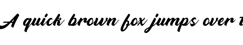 Preview of Widati Regular Demo RegularDemo font