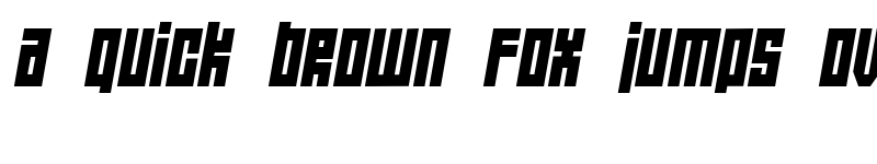 Preview of Wide awake Black Regular font