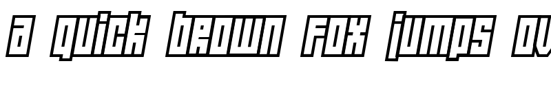 Preview of Wide awake Regular font