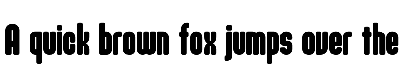 Preview of Widemon Regular font