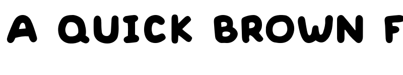 Preview of Widound Bold font