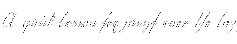 Preview of Wiegel Kurrent Regular font