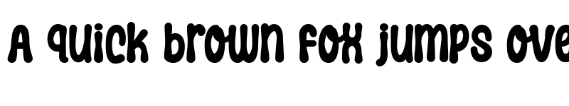 Preview of Wiggly Curves Regular font