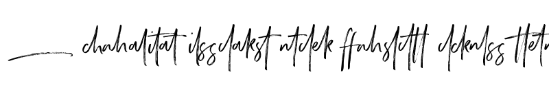 Preview of Wild Spirit Extras Regular font