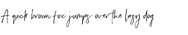 Preview of Wild Spirit Regular font