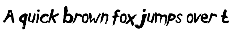 Preview of Wild Zova Sans Regular font