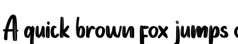 Preview of Wildest Grass Regular font