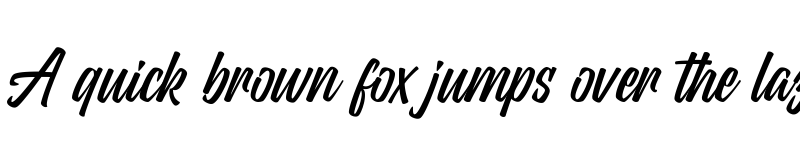 Preview of Wildline PERSONAL USE ONLY Regular font