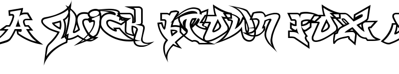 Preview of WildStyle-Fat ? font