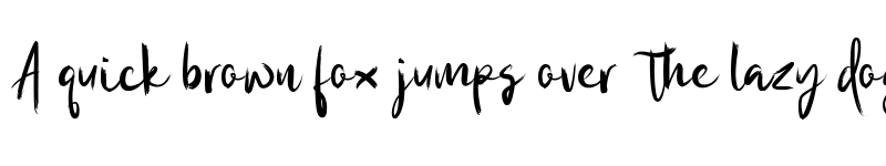 Preview of Wilgaty Rough DEMO Regular font