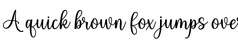 Preview of Willia Regular font