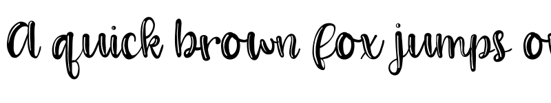 Preview of Willow Script Regular font