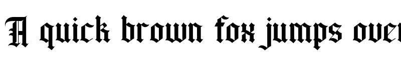 Preview of Wilson wells Regular font