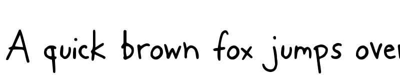 Preview of WimpyKid Regular font