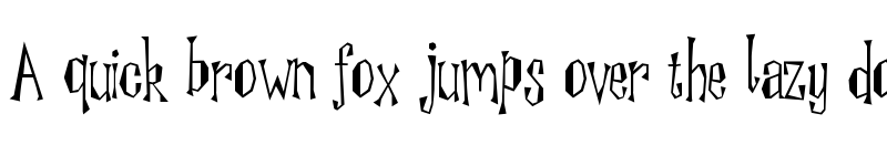 Preview of Winger Regular font