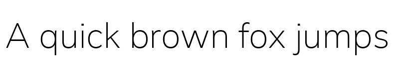 Preview of Winston ExtraLight font