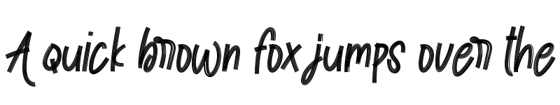 Preview of Winter Regular font