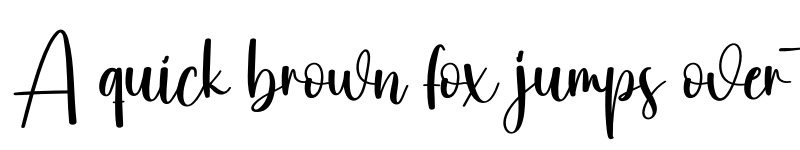 Preview of Winterlive Regular font