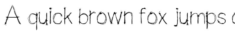 Preview of WIRED saji WIRED saji font