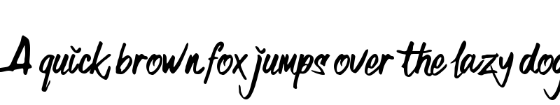 Preview of Wish You Luck Regular font