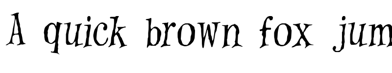 Preview of Witches Magic Regular font