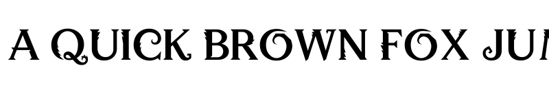 Preview of Wizard World Simplified font