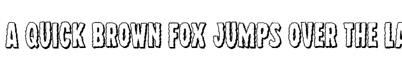 Preview of Wolf Brothers 3D Regular font