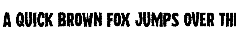 Preview of Wolf Brothers Expanded Expanded font