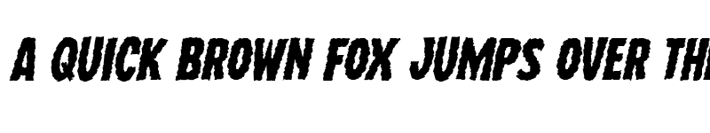 Preview of Wolf Brothers Expanded Italic Expanded Italic font