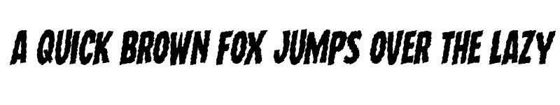 Preview of Wolf Brothers Rotalic Italic font