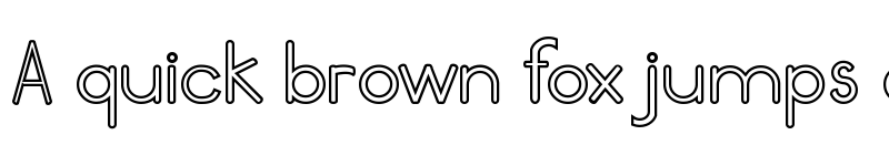 Preview of Wolf Rubeus Demo Sans Outline font