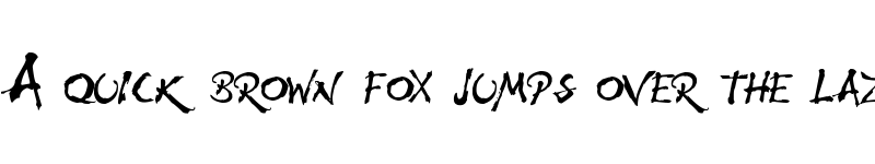 Preview of WolfsRain Regular font