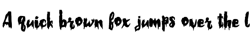 Preview of Woman of the Apocalypse Regular font